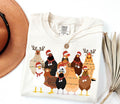 Cute Christmas Chicken T-Shirt