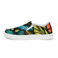 Hawaiian Print Women’s Slip-on Canvas Shoes