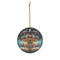 Vintage Carousel Christmas Ornament