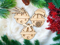 Jingle Bell  Christmas Ornament Set of 6