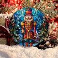 Ceramic Nutcracker Christmas Ornament