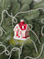 House Glass Christmas Ornament