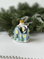 House Glass Christmas Ornament