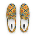 Floral Print Women’s Slip-on Canvas Shoes