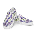 Lavender Blossom Women’s Slip-on Canvas Shoes