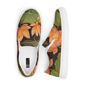 Painted Lotus Women’s Slip-on Canvas Shoes