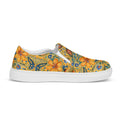 Floral Print Women’s Slip-on Canvas Shoes