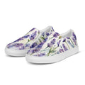 Lavender Blossom Women’s Slip-on Canvas Shoes