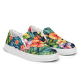 Hawaiian Floral Women’s Slip-on Canvas Shoes