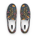 Happy Floral Women’s Slip-on Canvas Shoes