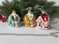 House Glass Christmas Ornament